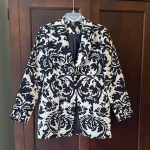 Women's quilted tapestry jacket